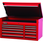 Proto® 450HS 50" Top Chest - 10 Drawer, Red - First Tool & Supply