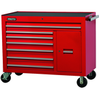 Proto® 450HS 50" Workstation - 7 Drawer & 1 Shelf, Red - First Tool & Supply