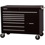 Proto® 450HS 50" Workstation - 8 Drawer & 2 Shelves, Black - First Tool & Supply