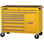 Proto® 450HS 50" Workstation - 8 Drawer & 2 Shelves, Yellow - First Tool & Supply