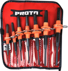 Proto® Tether-Ready 7 Piece Pin Punch Set - First Tool & Supply