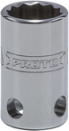 Proto® Tether-Ready 3/8" Drive Socket 12 mm - 12 Point - First Tool & Supply