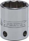 Proto® Tether-Ready 3/8" Drive Socket 19 mm - 12 Point - First Tool & Supply
