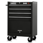 Proto® 440SS 27" Roller Cabinet - 4 Drawer, Black - First Tool & Supply