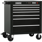 Proto® 550S 34" Roller Cabinet - 7 Drawer, Gloss Black - First Tool & Supply