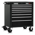 Proto® 550S 34" Roller Cabinet - 8 Drawer, Gloss Black - First Tool & Supply