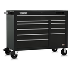 Proto® 550E 50" Front Facing Power Workstation w/ USB - 10 Drawer, Gloss Black - First Tool & Supply