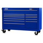 Proto® 550S 66" Workstation - 12 Drawer, Gloss Blue - First Tool & Supply