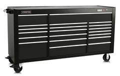 Proto® 550S 78" Workstation - 20 Drawer, Gloss Black - First Tool & Supply