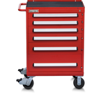 Proto® 560S 30" Roller Cabinet- 6 Drawer- Gloss Red - First Tool & Supply