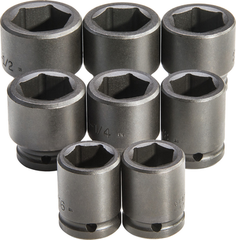 Proto® 3/4" Drive 8 Piece Impact Socket Set - 6 Point - First Tool & Supply
