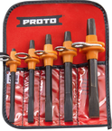 Proto® Tether-Ready 5 Piece Cold Chisel Set - First Tool & Supply