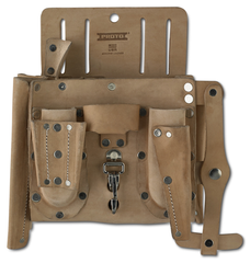 Proto® Leather Extra Capacity 14-Pocket Electrician's Pouch - First Tool & Supply