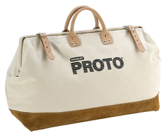 Proto® Extra Heavy Duty Polyester Leather Reinforced Tool Bag - 24" - First Tool & Supply