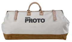 Proto® Extra Heavy Duty Polyester Leather Reinforced Tool Bag - 27" - First Tool & Supply