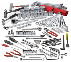 Proto® 92 Piece Heavy Equipment Set With Top Chest J442715-6RD-D - First Tool & Supply