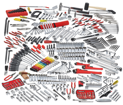 Proto® 411 Piece Advanced Maintenance Tool Set With Roller Cabinet J442735-7RD and Top Chest J442719-10RD-D - First Tool & Supply