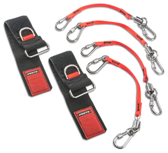 Proto® Tethering D-Ring Wrist Strap System with (2) JWS-DR and (4) JLANWR6LB - First Tool & Supply