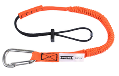 Proto® Elastic Lanyard With Stainless Steel Carabiner - 15 lb. - First Tool & Supply