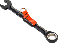 Proto® Tether-Ready Black Chrome Combination Non-Reversible Ratcheting Wrench 14 mm - Spline - First Tool & Supply