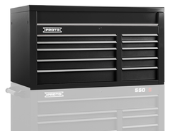 Proto® 550S 50" Top Chest - 10 Drawer, Dual Black - First Tool & Supply