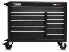 Proto® 550S 50" Workstation - 12 Drawer, Dual Black - First Tool & Supply