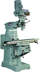 Electronic Variable Speed Vertical Mill UL - R-8 Spindle - 9 x 49'' Table Size - 3HP - 3PH - 220V Motor - First Tool & Supply