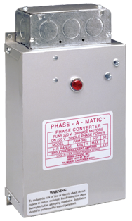 Heavy Duty Static Phase Converter - #PAM-200HD; 3/4 to 1-1/2HP - First Tool & Supply