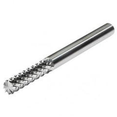 1/2" Dia - 1/2" SH-3" OAL-Diamond Cut Flute Style D - CBD Router - First Tool & Supply