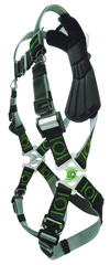 Miller Revolution Harness w/Dualtech Webbing; Quick Connect Chest & Leg Straps; Cam Buckles;ErgoArmor Back Shield & Stand Up Back D-Ring - First Tool & Supply