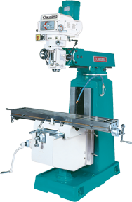 Vertical Mill - R-8 Spindle - 9 x 49'' Table Size - 3HP Motor - First Tool & Supply