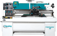 Colchester Geared Head Lathe - #80272 13'' Swing; 40'' Between Centers; 3HP, 220V Motor - First Tool & Supply