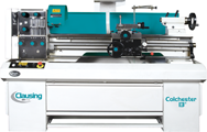 Colchester Geared Head Lathe - #80274 13'' Swing; 40'' Between Centers; 3HP, 440V Motor - First Tool & Supply