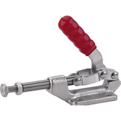 600 lbs 5/16-18 Base Mount 45 Deg. Handle Straight Line Clamp Internal Thread - First Tool & Supply