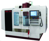 MC30 CNC Machining Center, Travels X-Axis 30",Y-Axis 18", Z-Axis 22" , Table Size 16.5" X 31.5", 25HP 220V 3PH Motor, CAT40 Spindle, Spindle Speeds 60 - 8,500 Rpm, 24 Station High Speed Arm Type Tool Changer - First Tool & Supply