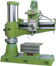 Radial Drill Press - #TPR1230 - 48-1/2'' Swing; 2HP, 3PH, 220V Motor - First Tool & Supply