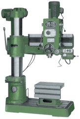 Radial Drill Press - #TPR720A - 29-1/2'' Swing; 2HP, 3PH, 220V Motor - First Tool & Supply