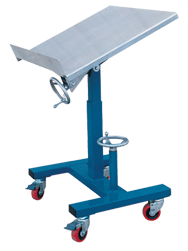 Tilting Work Table - 24 x 24'' 300 lb Capacity; 21-1/2 to 42" Service Range - First Tool & Supply