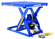 Electric Hydraulic Scissor Lift Table - Platform Size 30 x 60 - 2HP, 460V, 3 phase, 60 Hz totally enclosed motor - First Tool & Supply