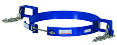 Blue Tilting Drum Ring - 55 Gallon - 1200 Lifting Capacity - First Tool & Supply