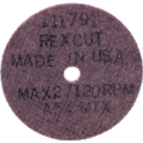 3″ × 1/8″ × 3/8″ - A54GTX - Aluminum Oxide Non-Reinforced Cut-Off Wheel - First Tool & Supply