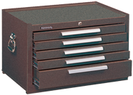 5-Drawer Mechanic's Chest w/ball bearing drawer slides - Model No.2805XB Brown 16.63H x 20D x 29''W - First Tool & Supply