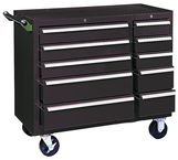 310X 10-Drawer Maintenance Cart - 35'' x 18'' x 39.38'' Brown - First Tool & Supply