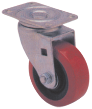 8'' Dia. - 2'' Width - Plexite - Swivel - 1000 lb Capacity - First Tool & Supply