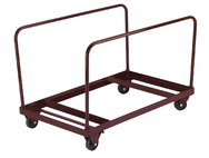 Folding Table Dolly - Vertical Holds 8 tables-1/8" Channel Steel Construction - First Tool & Supply