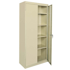 36 x 18 x 72" (Tropic Sand) - Storage Cabinet with Doors - First Tool & Supply