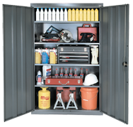 36 x 18 x 72'' (Sand, Gray, Charcoil, or Black (Please specify)) - Storage Cabinet - First Tool & Supply