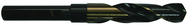 13/16" x 1/2" x 3" x 6" HSS - (M2) 118 Deg Split Point 3 Flat Gold & Black S & D Drill - First Tool & Supply
