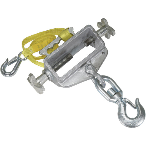 Hoisting Hook Single Fork Swivel Latch - Exact Industrial Supply