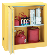 Flammable Liqiuds Storage Cabinet - #5441N 43 x 18 x 44'' (2 Shelves) - First Tool & Supply